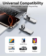 GARMESE Unidad flash USB C de 128GB hasta 450MB\/s USB 3.2 Unidad d...
