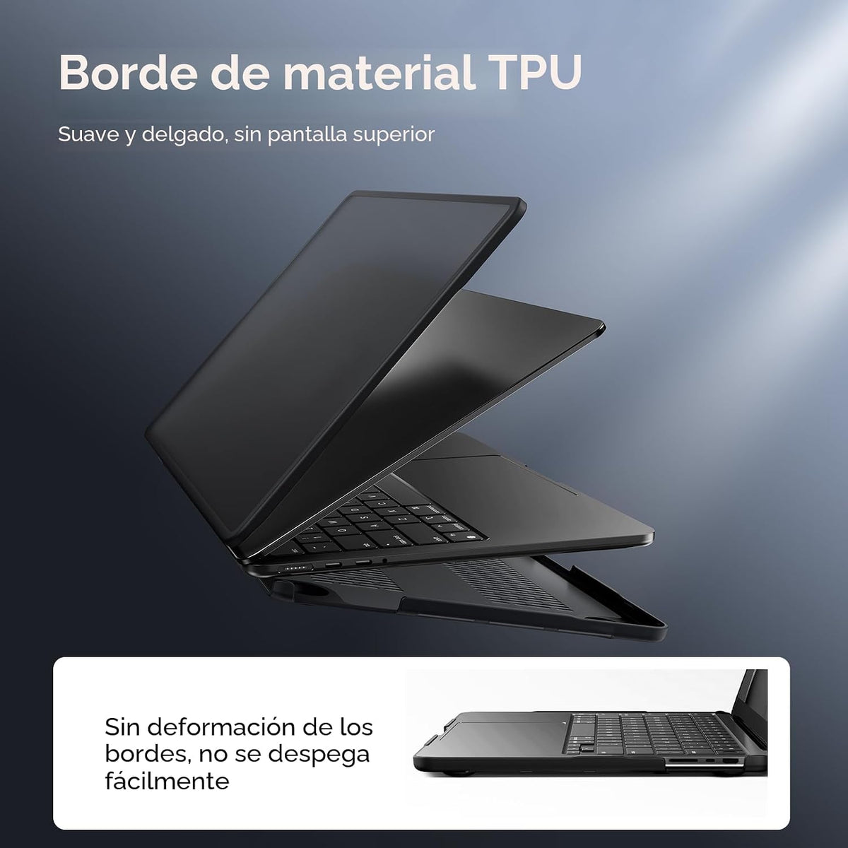 BlueSwan Funda antigrietas para MacBook Pro de 16 pulgadas M5-M1 Pr...