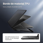 BlueSwan Funda antigrietas para MacBook Pro, Negro (Frosted Black), Pro 16-inch (2026-2021)