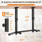 Soporte de techo ajustable Barra de dominadas con agarres esféricos