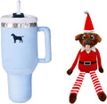 PUPROAR Vaso para cachorros + paquete de juguetes para perros Pooch On A Perch