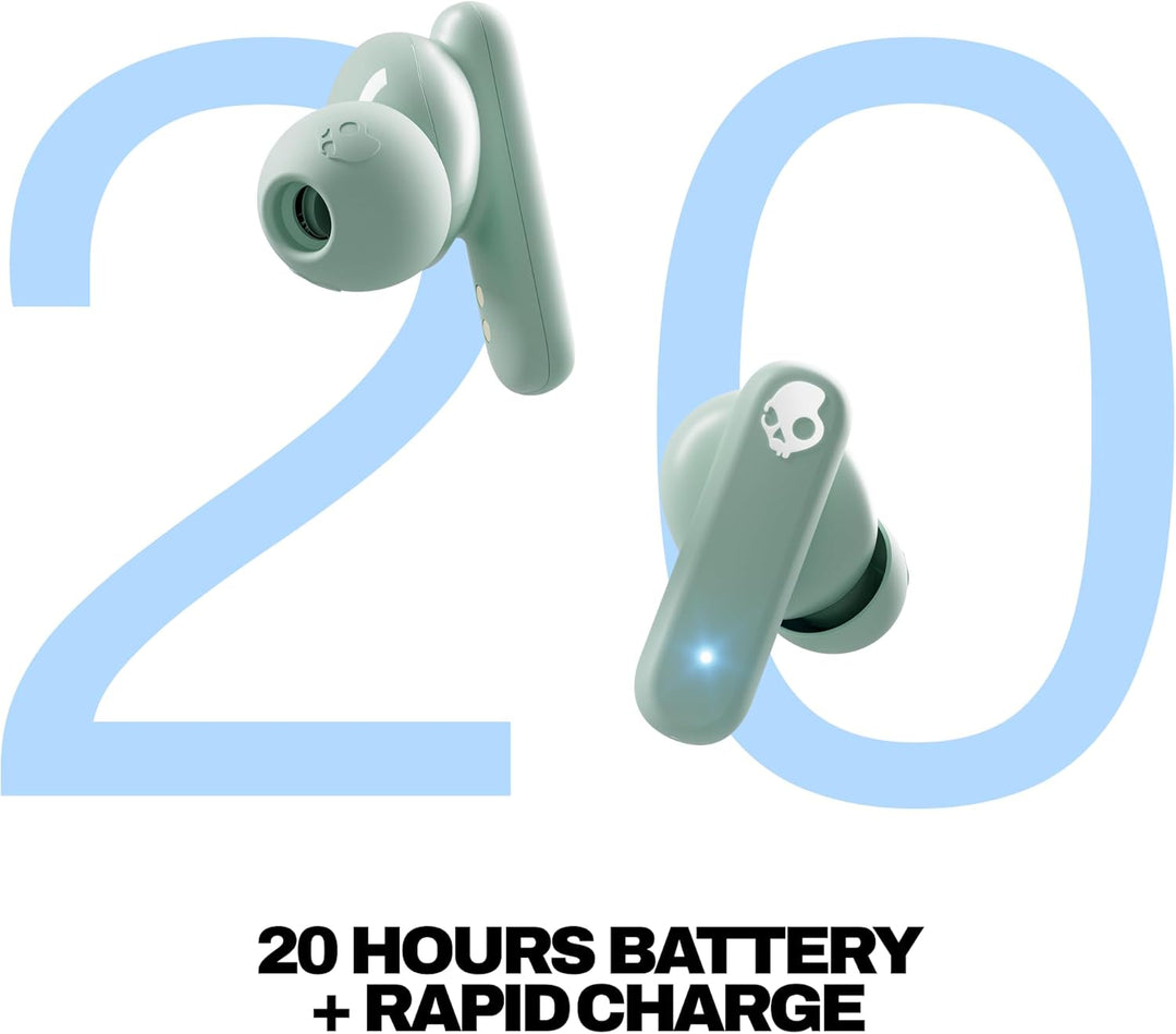 Skullcandy Smokin' Buds - Auriculares inalámbricos, auriculares...