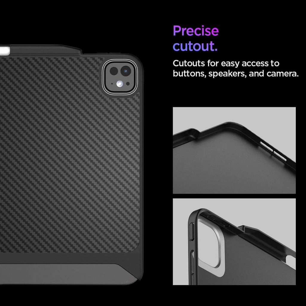Spigen Funda para iPad Pro de 13 pulgadas M5/M4 (2025-2024) con soporte