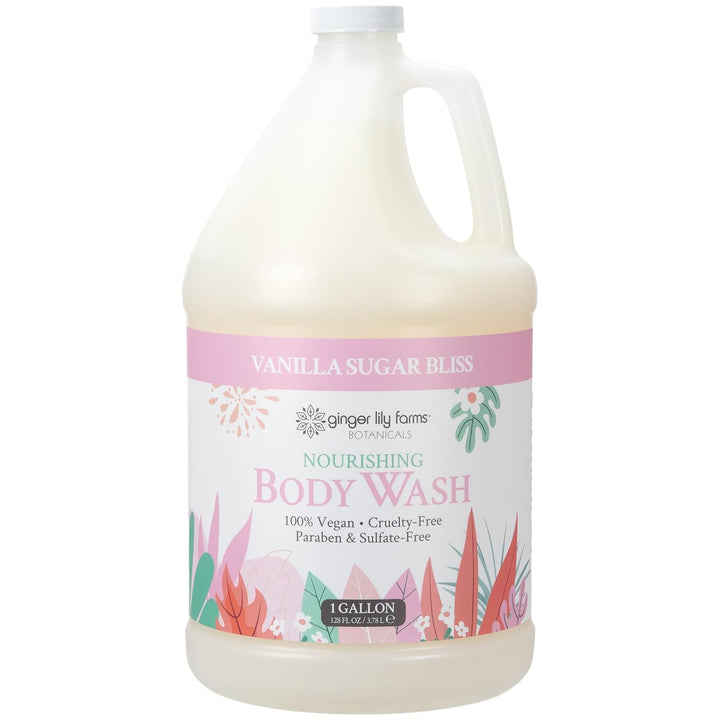 Ginger Lily Farms Botanicals - Jabón corporal nutritivo, 100% vegan...