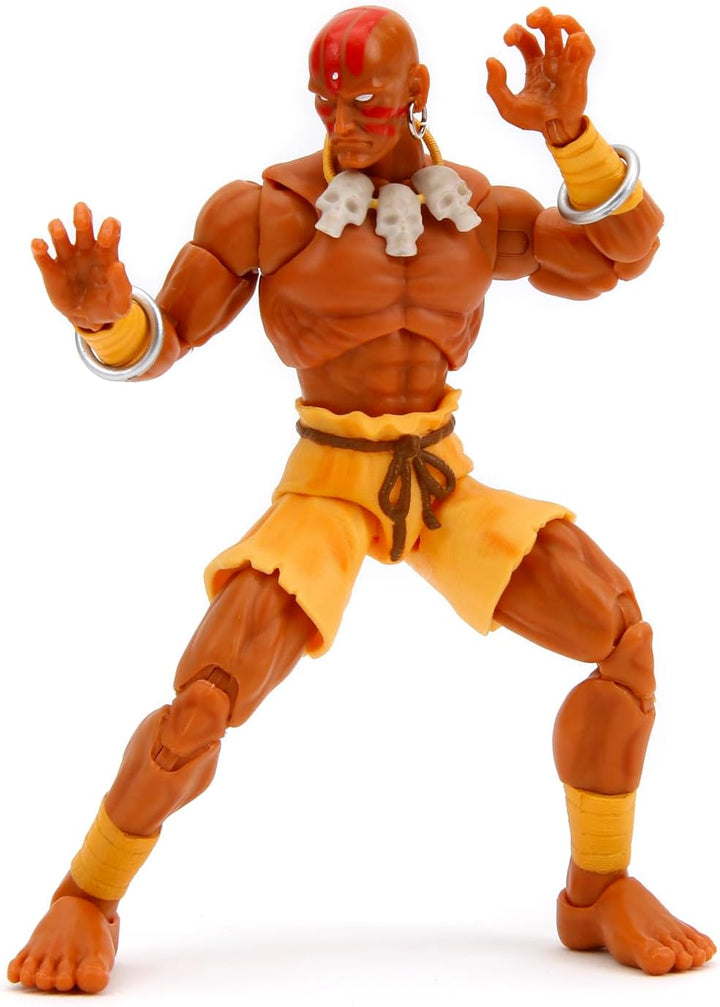 Jada Street Fighter 6" Figura de Acción de Dhalsim, Juguetes pa...