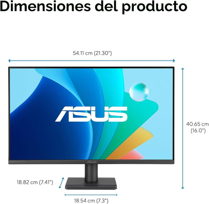 ASUS 24\u201D 1080P Monitor con cuidado para los ojos (VA249QG) - I...