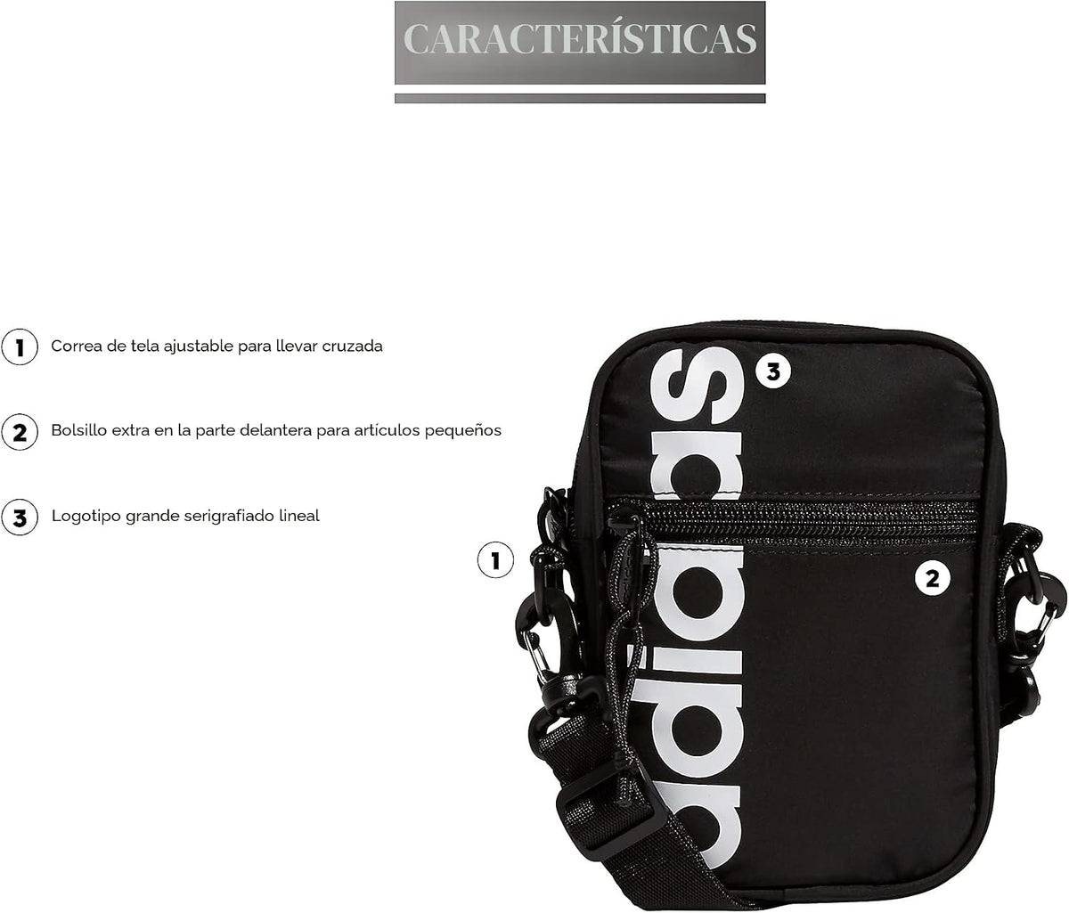 Bolso bandolera adidas Core Festival