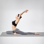 Paquete de 2 toallas de esterilla de yoga con punto de agarre, toalla antideslizante de yoga caliente, toalla absorbente de microfibra para sudar, Bikram Pilates Fitness