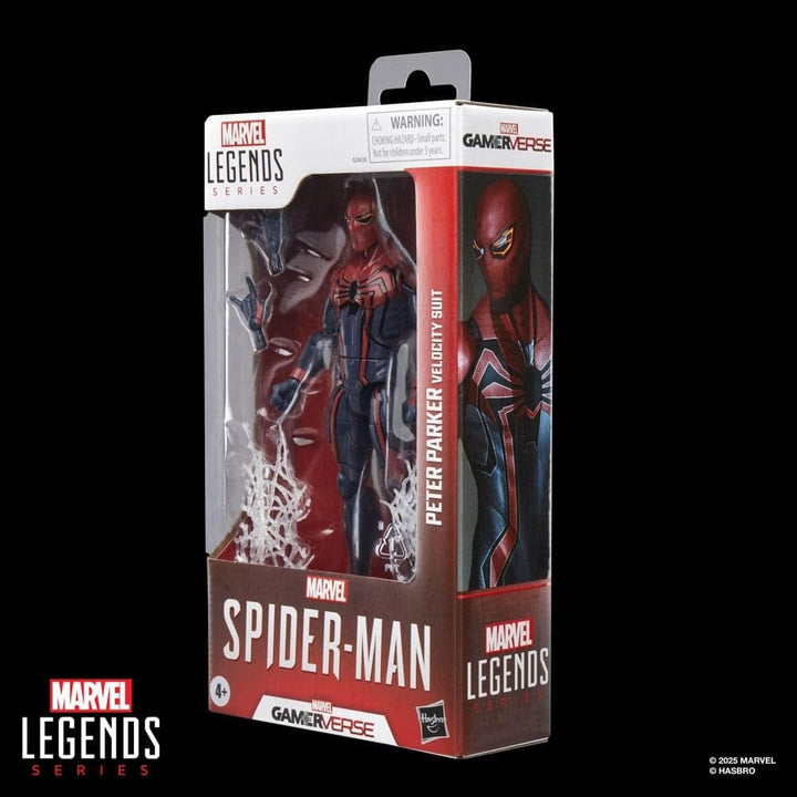 Marvel Legends Series Gamerverse Traje de Velocidad Peter Parker, F...