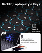 ZAGG Pro Keys 2 iPad Pro 11" (M5)/(M4) Funda con teclado