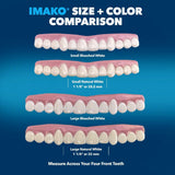 Imako Cosmética Premium para Dientes Superiores - 1 Paquete - Peque...