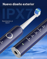 MCUDKIK Cepillo de dientes eléctrico giratorio para adultos, 8 cabe...
