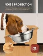 Cuencos elevados para perros, soporte elevado ajustable pequeño