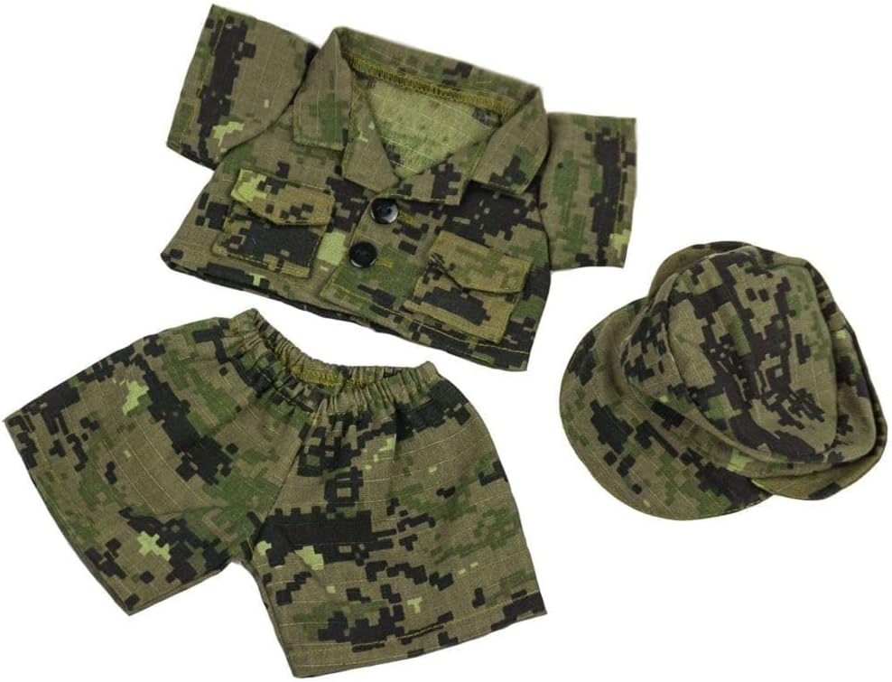 Plush Toys Wonderland Conjunto de uniforme militar de
