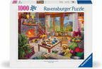 Ravensburger Cozy Cabin Rompecabezas de 1000 Piezas para Adultos - 12000293 - Tooling Artesanal, Fabricado en Alemania, Cada Pieza Encaja Perfectamente