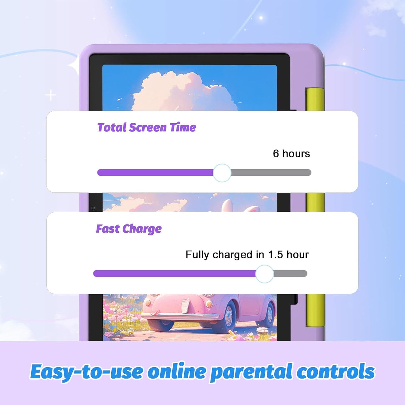 URAO Tableta para niños tableta Android 14 para niños de