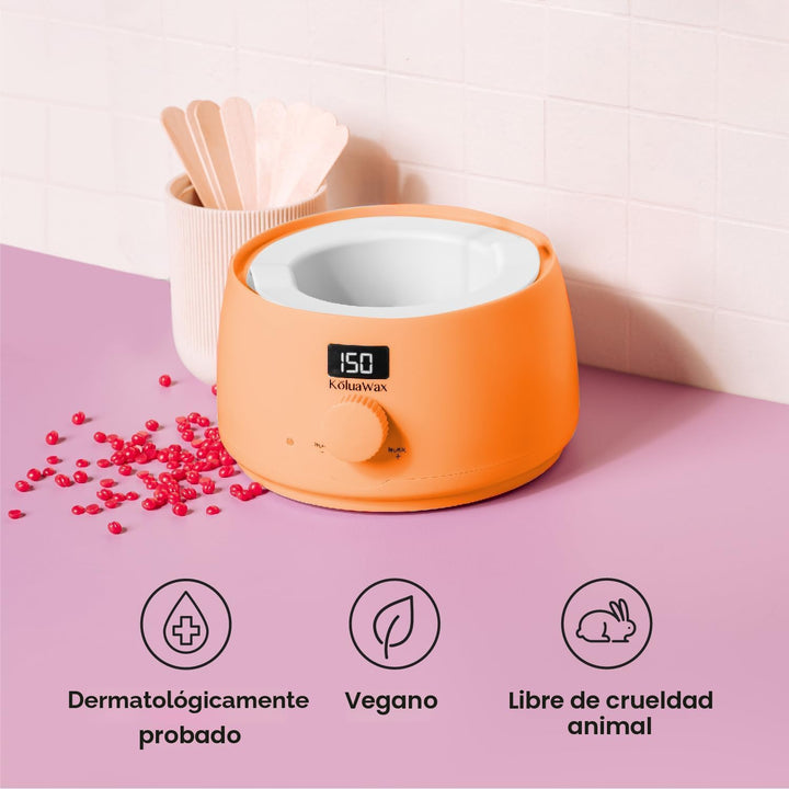 KoluaWax Kit de Cera Premium para Mujeres - Apto para Principiantes...