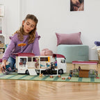 Schleich Horse Club - Set de juego Transportador de caballos de 227 piezas - Para niños 5+ | 42619