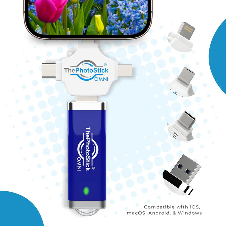 ThePhotoStick® Omni - Unidad flash USB de 256 GB y Memory Stick \u2...