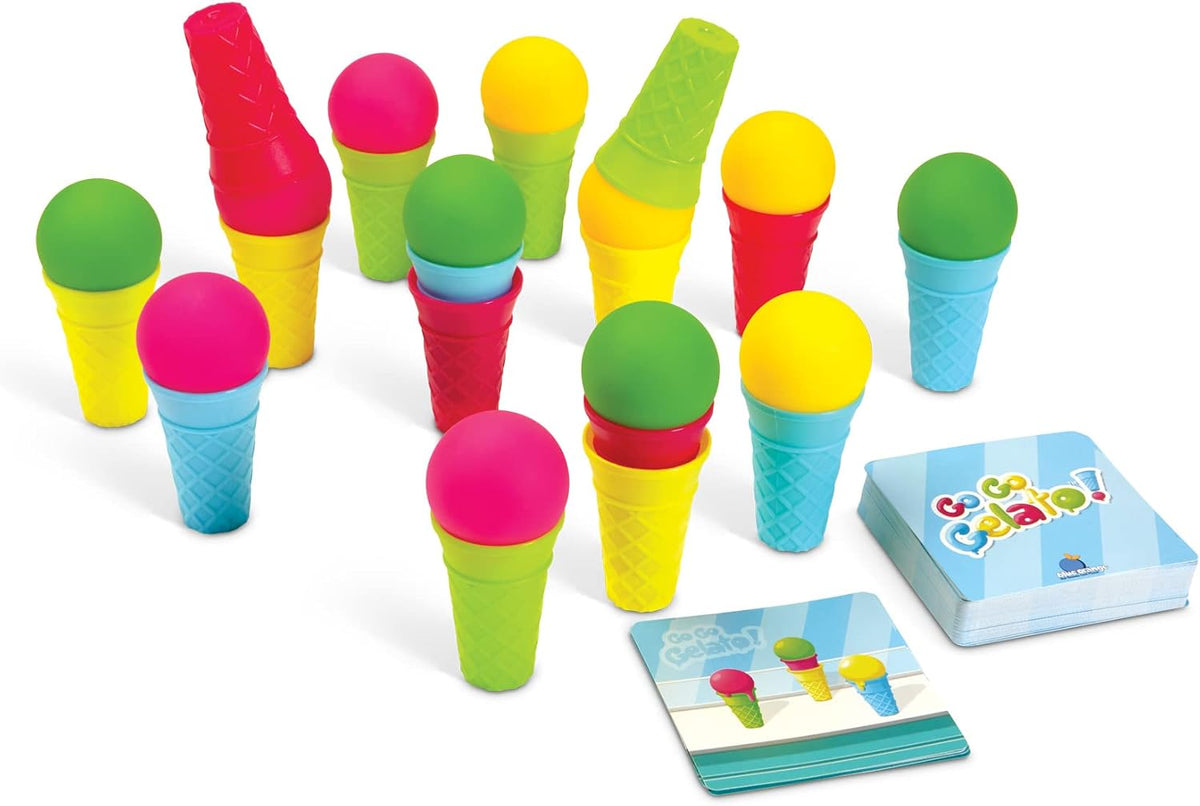 BLUE ORANGE GAMES Juego de carreras de lógica Go Gelato para niños