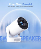 Magcubic Mini proyector 4K compatible con WiFi 6 y Bluetooth 5.4, a...