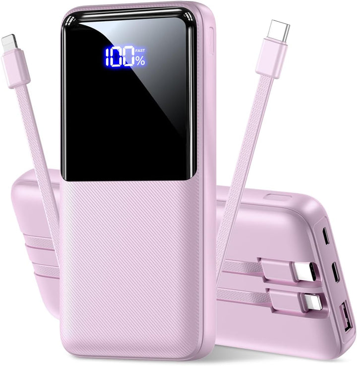 CFIAI Cargador portátil con batería de 15000 mAh, cargador de teléf...