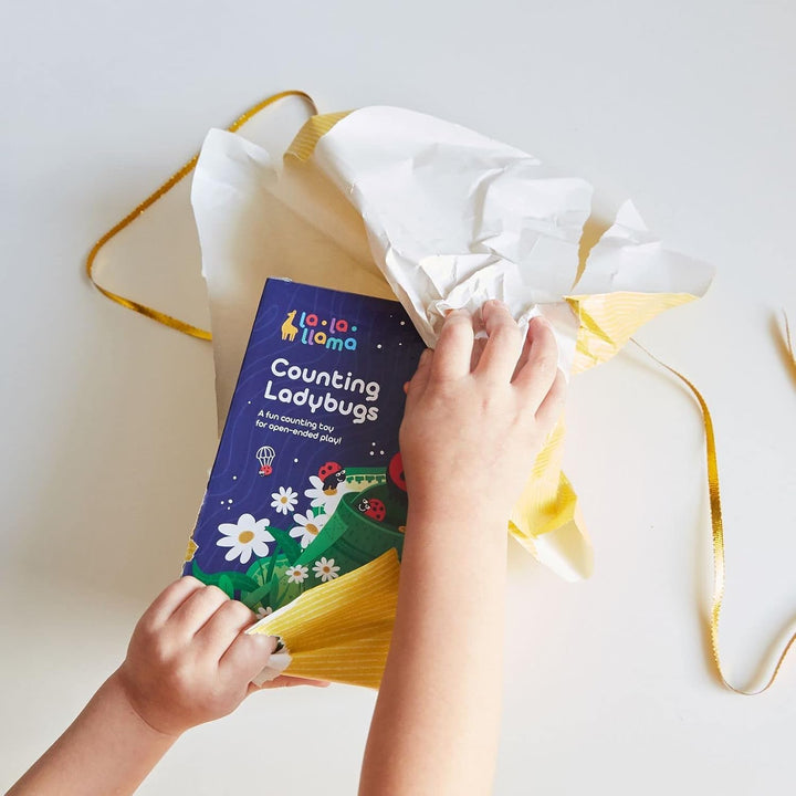 Contar mariquitas \u2013 Juguete Montessori de madera para niñas de...