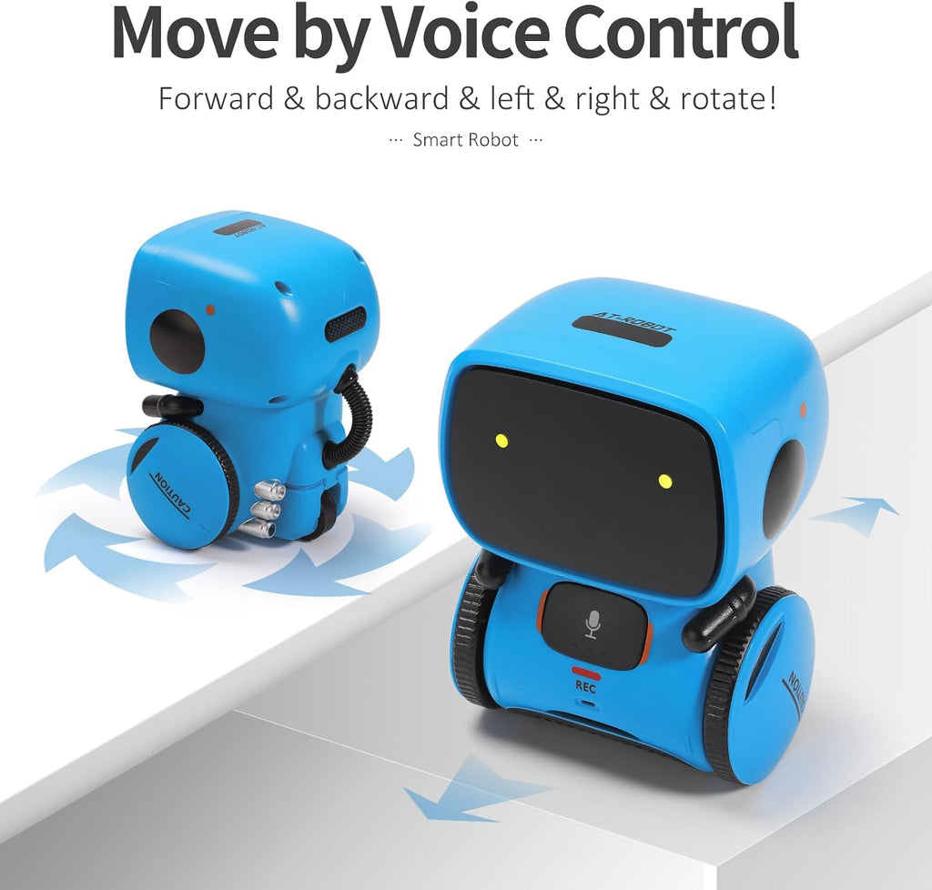 GILOBABY - Robot inteligente, control táctil y de voz juguete interactivo para niños de 3 a 5 años