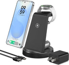 Cargador inalámbrico para Samsung, estación de carga Android 3 en 1