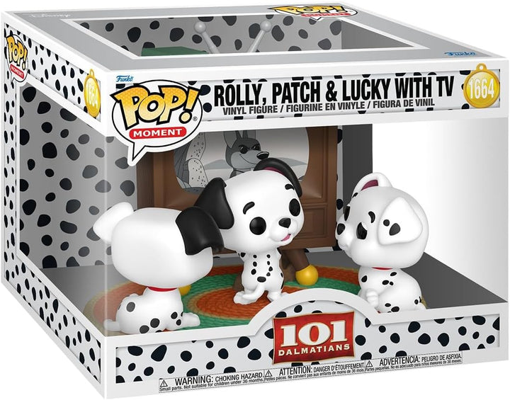 Funko Pop! Moments: Disney - 101 Dálmatas - Rolly, Patch &amp; Luck...