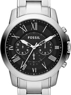 Fossil Reloj para hombre, reloj cronógrafo de cuarzo Grant