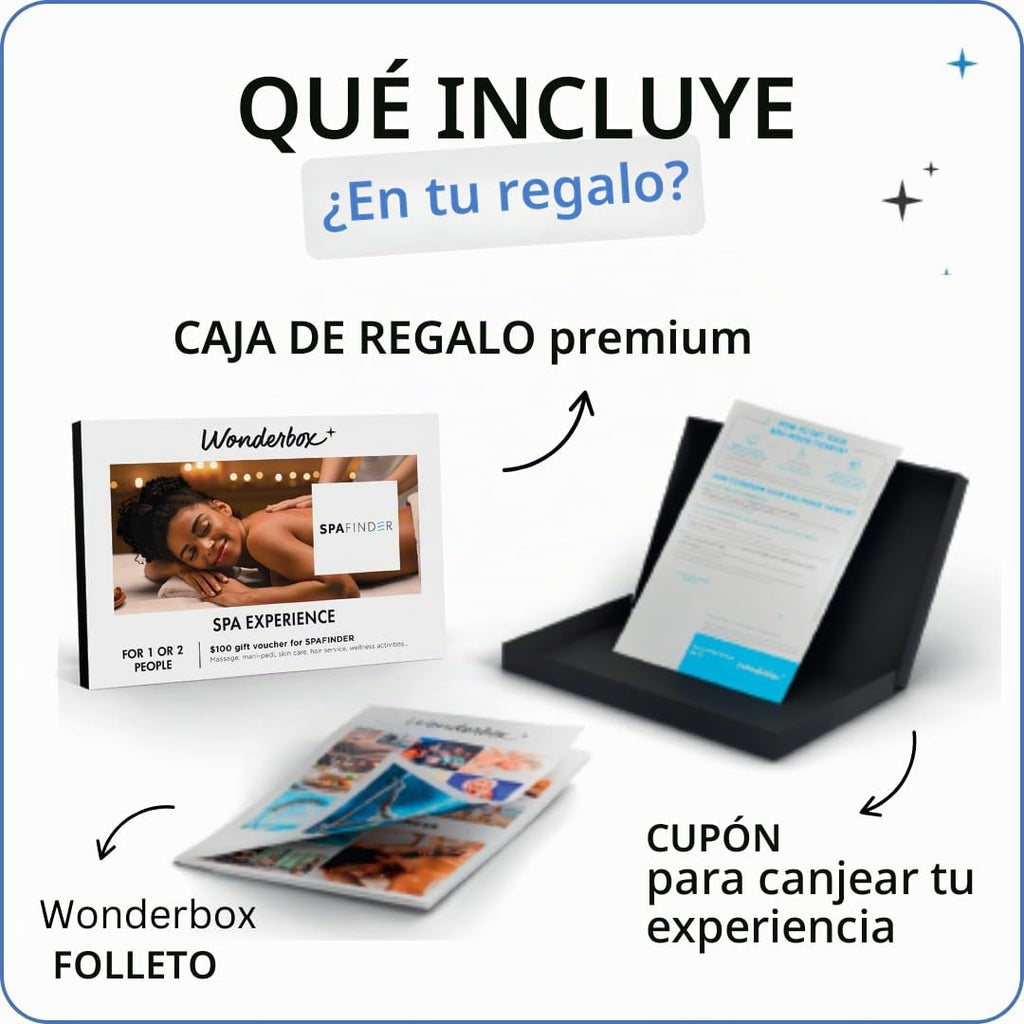 Wonderbox - Regalo de experiencia - Experiencia de spa para 2 personas