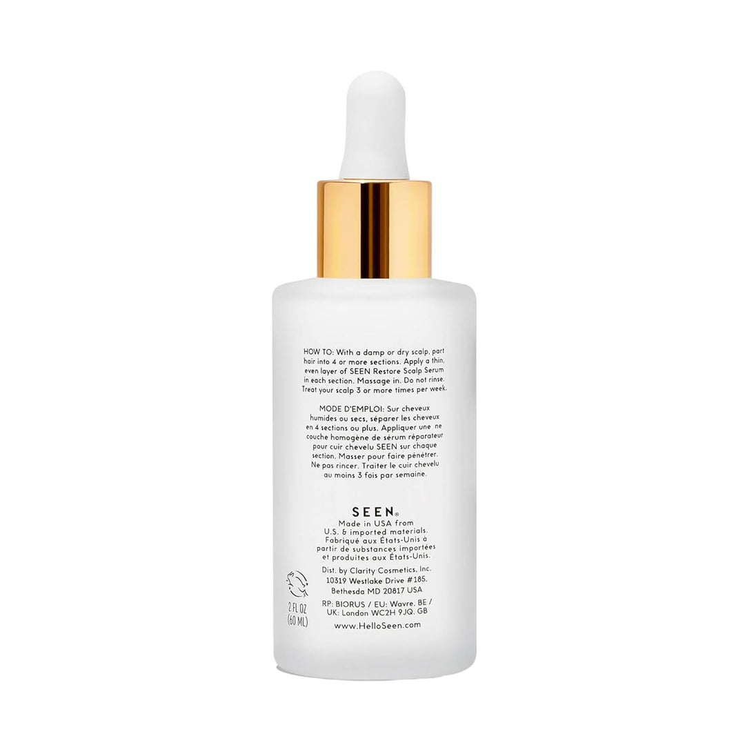 SEEN Restore Scalp Serum, sin fragancia, clínicamente probado, suer...
