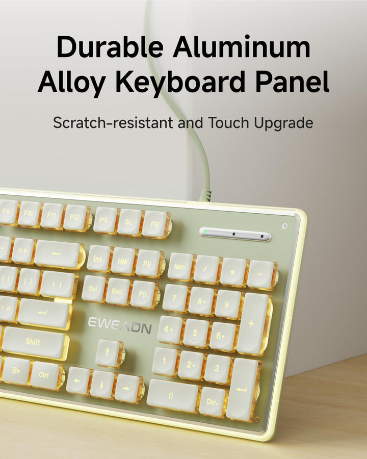 SEUNKWANG EWEADN GX710S Teclados Retroiluminados para Computadora,...