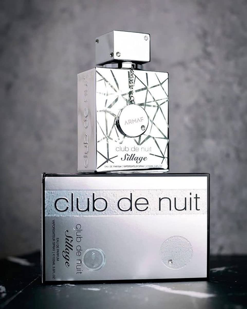 Armaf Club De Nuit Sillage - Eau de Parfum en espray unisex, 3.6 onzas