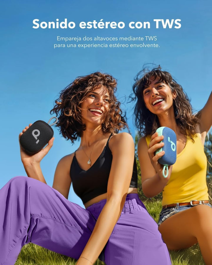 Altavoz Bluetooth para Ducha Soundcore Select 4 Go de Anker, IP67 R...