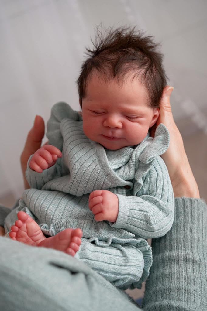Zero Pam Muñecas Bebé Reborn Realistas Niño 18 Pulgadas Niña Recién...