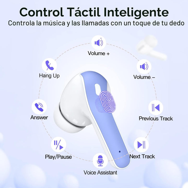 TAGRY Auriculares Bluetooth Verdaderamente Inalámbricos Auriculares...