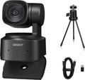 OBSBOT Tiny SE Cámara web PTZ 1080P con seguimiento por IA, con mini trípode