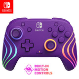PDP Gaming Afterglow Wave Wireless Nintendo Switch Pro Controller -...