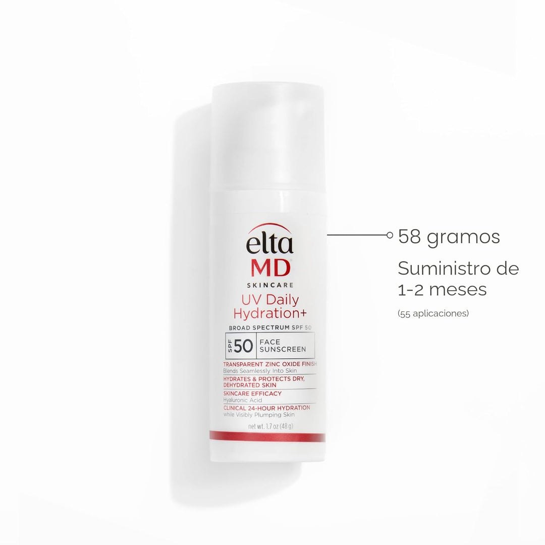 EltaMD - Hidratante facial con protector solar UV diario con óxido...