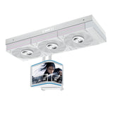Lian Li HydroShift II OLED Enfriador de CPU líquido 360 curvo-Blanc...