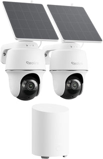 REOLINK Cámaras de seguridad solar de 5 MP inalámbricas para exteri...