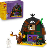LEGO Set de juguete de construcción de granja de Halloween con esqu...