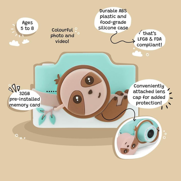 Kidamento - Cámara digital y videocámara para niños con pantalla tá...
