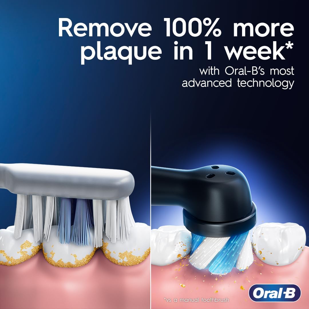 Oral-B Cepillo de dientes eléctrico recargable, limpieza profunda l...
