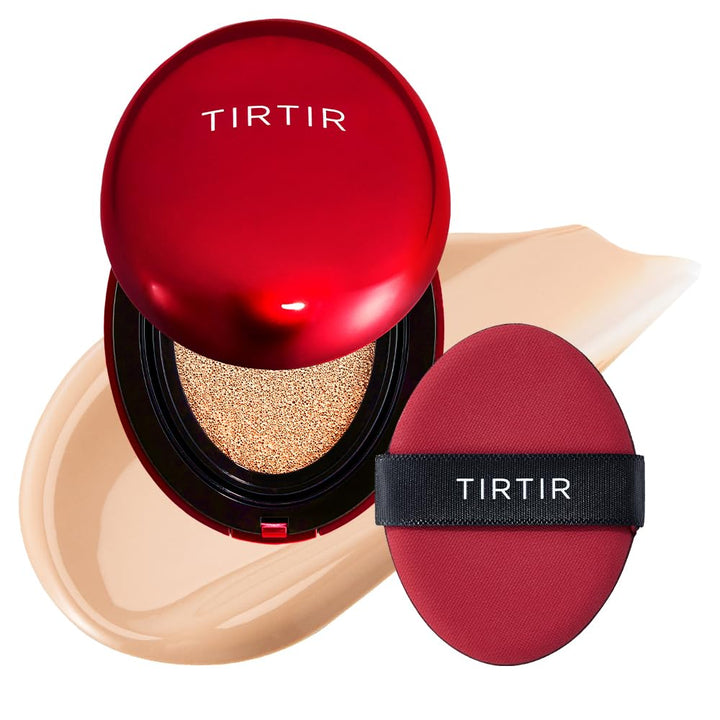 TIRTIR Mask Fit Red Cushion - Base de maquillaje en cojín, cobertur...