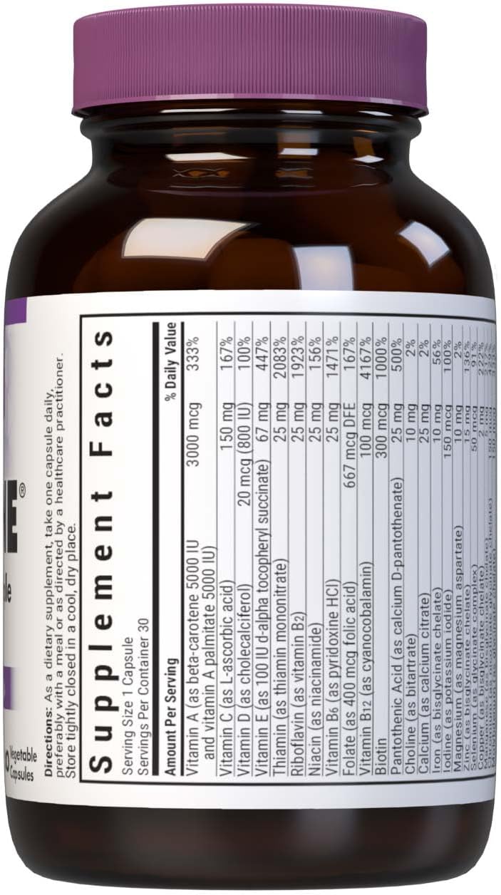 Bluebonnet Nutrition Mult One (con hierro), apoyo nutricional diari...