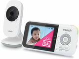 VTech VM819 - Monitor de bebé con cámara y audio, cámara portátil d...