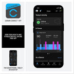 Garmin Venu® 4, Smartwatch avanzado para fitness, 45 mm, correa de cuero marrón